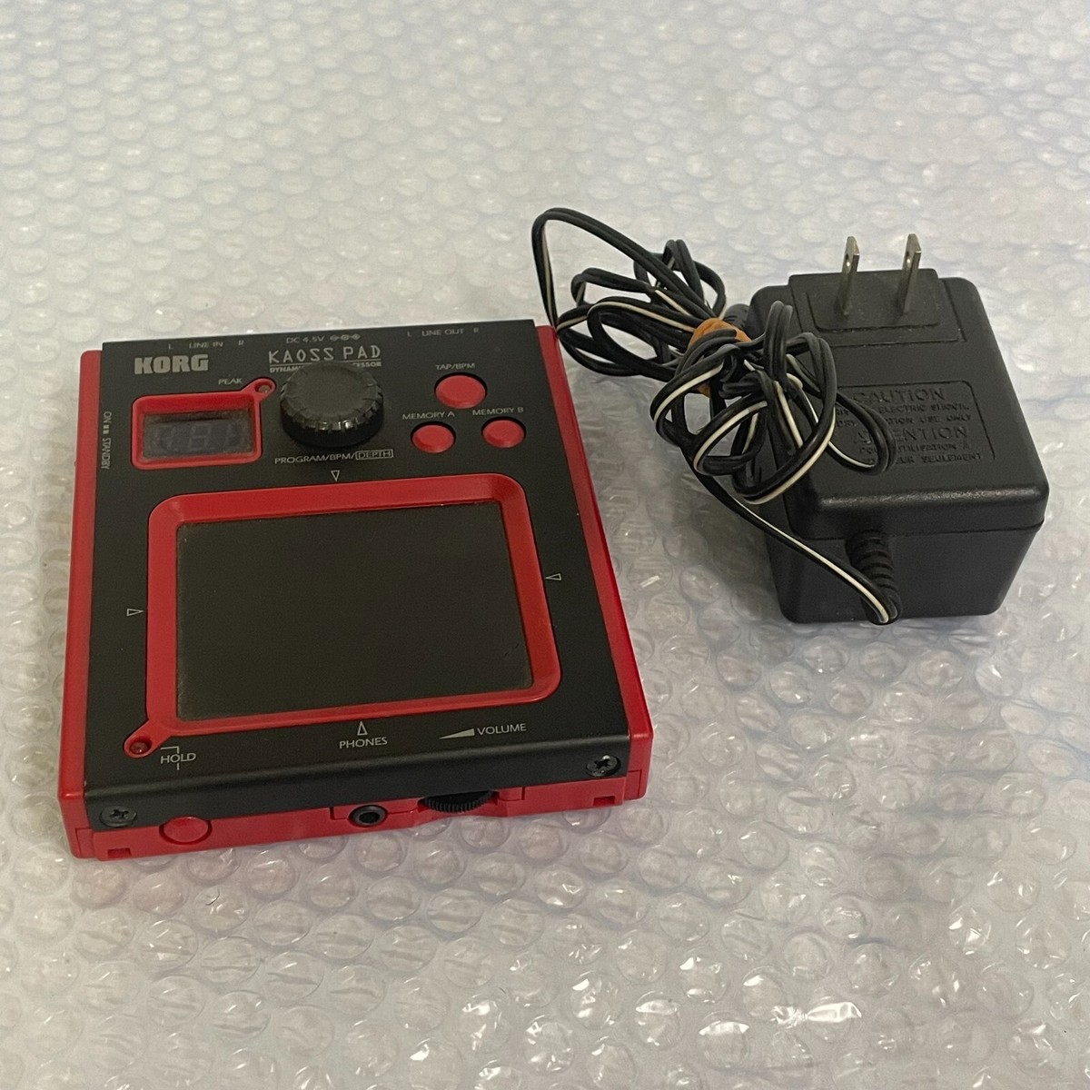 KORG mini-KP KAOSS PAD Mini Dynamic Effect Synthesizer used from