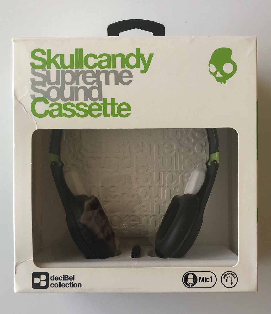 Skullcandy Cassette Headphones with Mic in Lurker Toxic Flyer | eBay