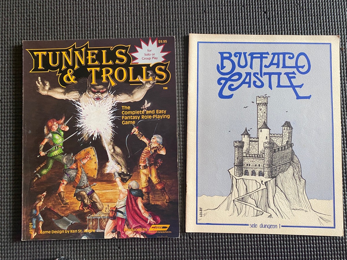 Tunnels & Trolls 5th Ed Box Set #6201 Flying Buffalo Role Playing