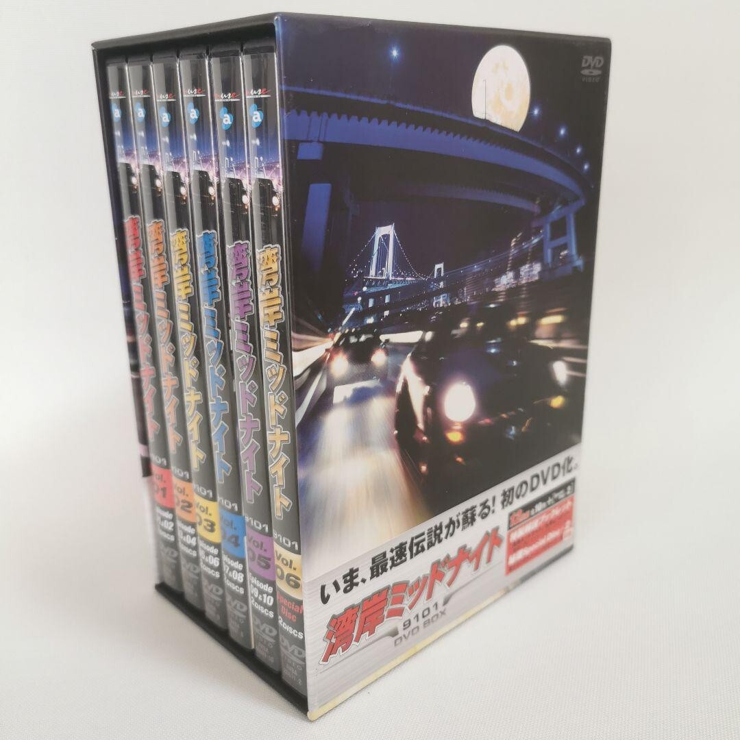 Wangan Midnight 9101 DVD BOX 12 discs Booklet set Avba26801 Avex