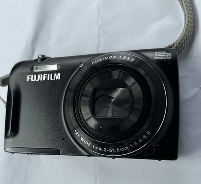 FujiFilm FinePix T500 Digital Camera No SD Card Or Charger Tested