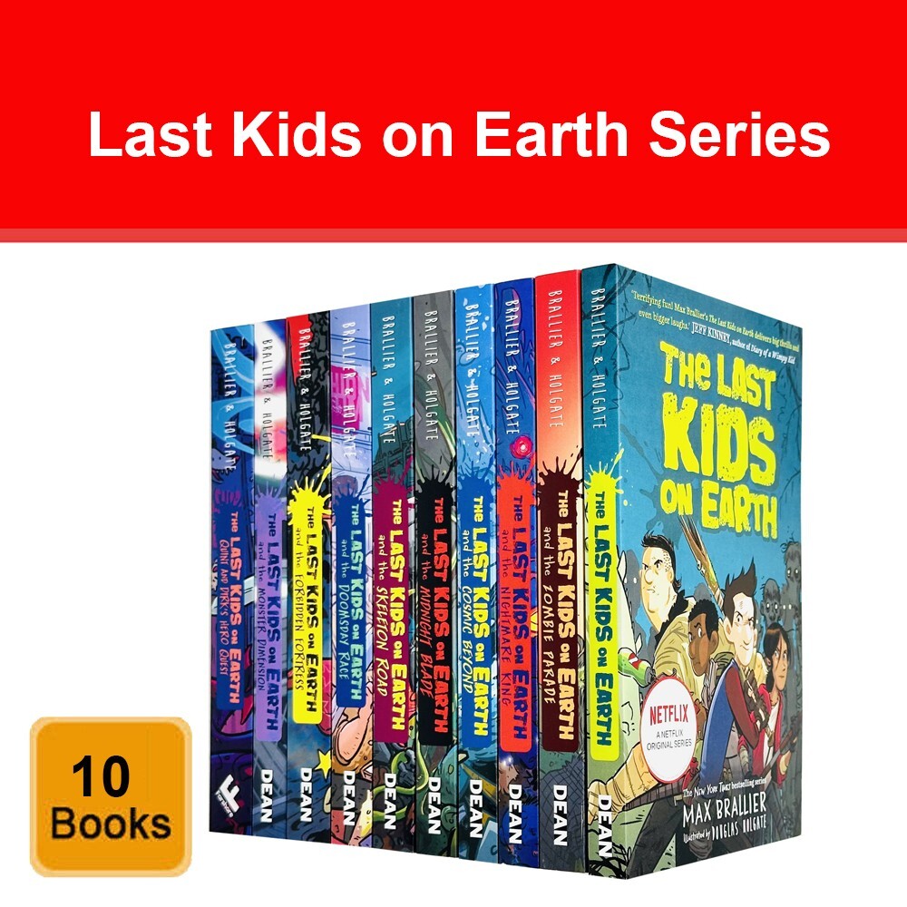 The Last Kids on Earth Series 10 Books Collection Set by Max