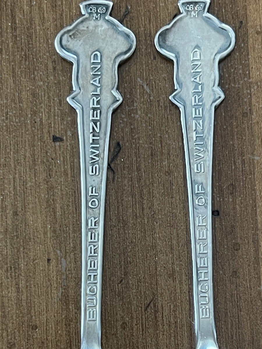 Vtg. Rolex Bucherer Of Switzerland CB 6.9 Souvenir Spoon