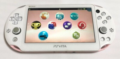 PS Vita Playstation PSV Slim Light Pink White PCH 2000 ZA19