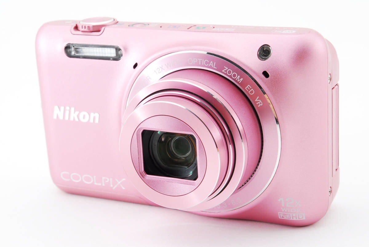 Nikon COOLPIX S6600 Compact Digital Camera Pink | eBay