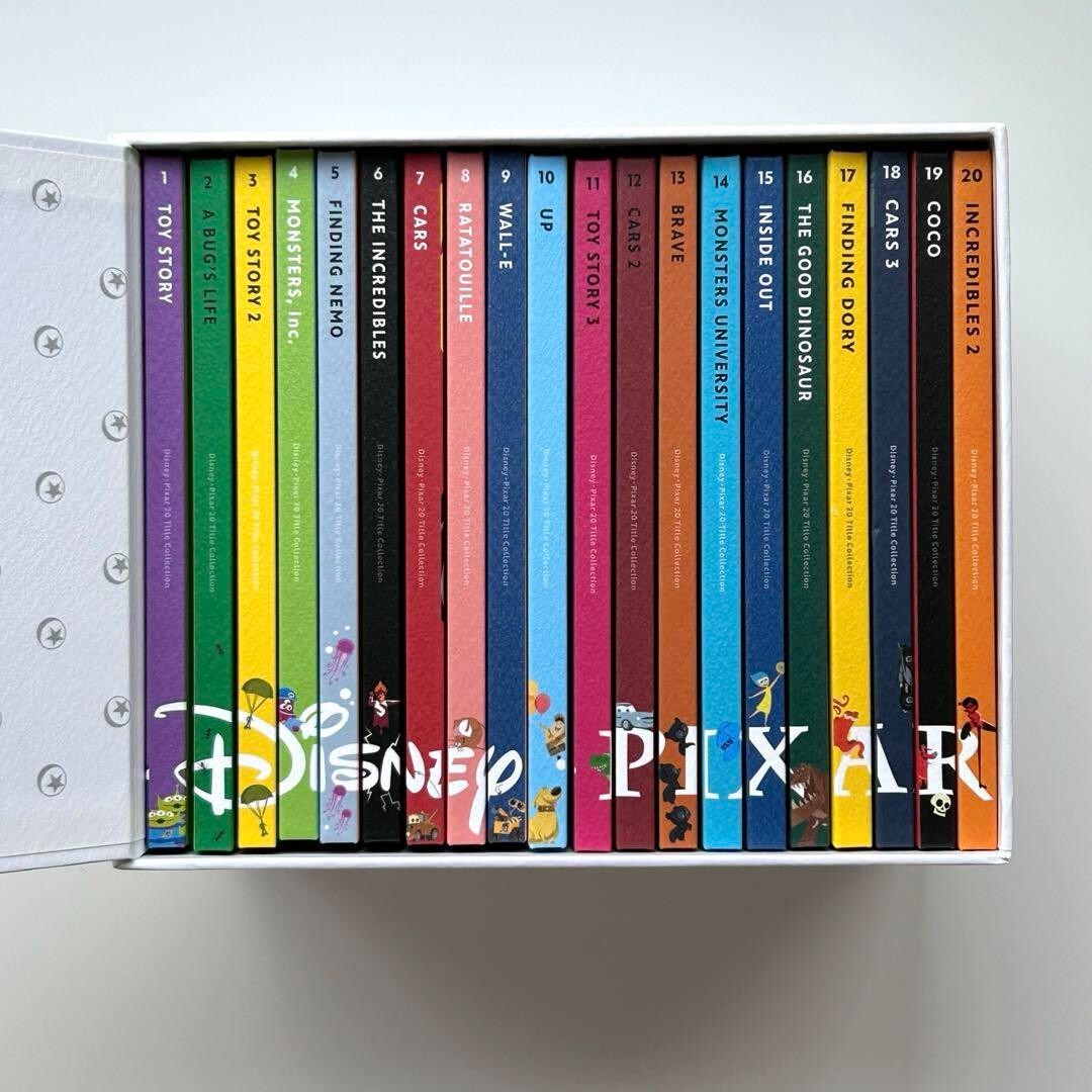 Disney Pixar 20 Title Collection Limited Edition Blu-Ray Complete