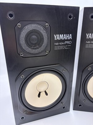 Yamaha NS-10M PRO Speaker Pair Set System Studio Monitors Black | eBay