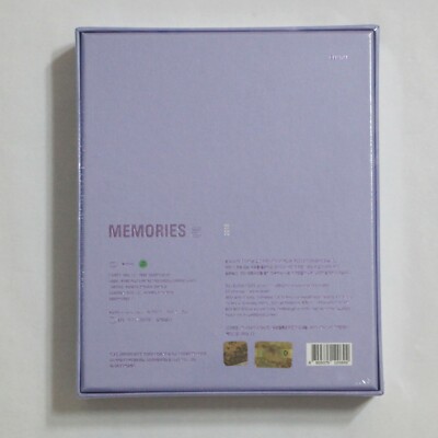 BTS Official Memories Of 2018 Blu-ray Full Set Factory Sealed 3-7