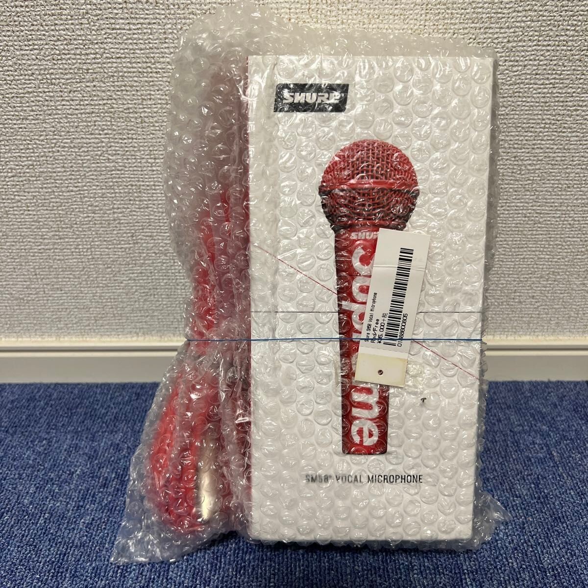 Supreme Shure SM58 Red Microphone White Fall Winter | eBay