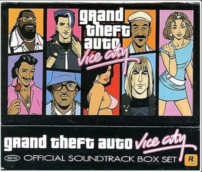 GRAND THEFT AUTO / Vice City Official Sound Track Box Set VG/EX++