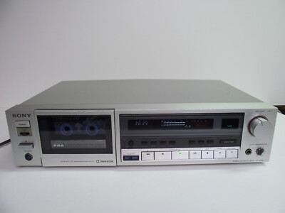 SONY TC-K555 Cassette Tape Deck | Cassette Player & Recorder | Silver