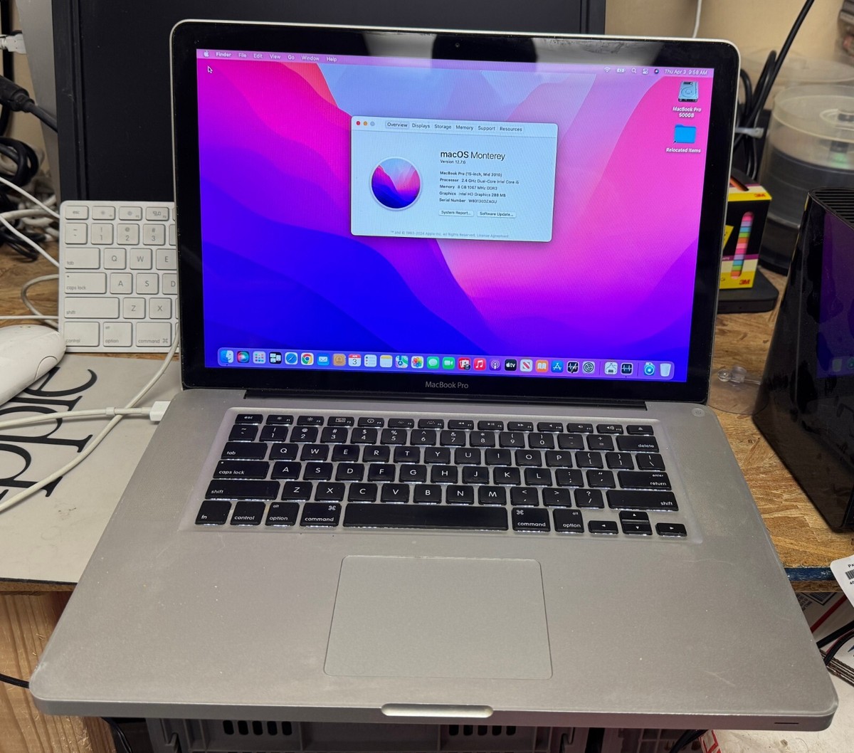 Apple MacBook Pro 15-inch March 2010 2.4GHz Dual-Core Intel Core