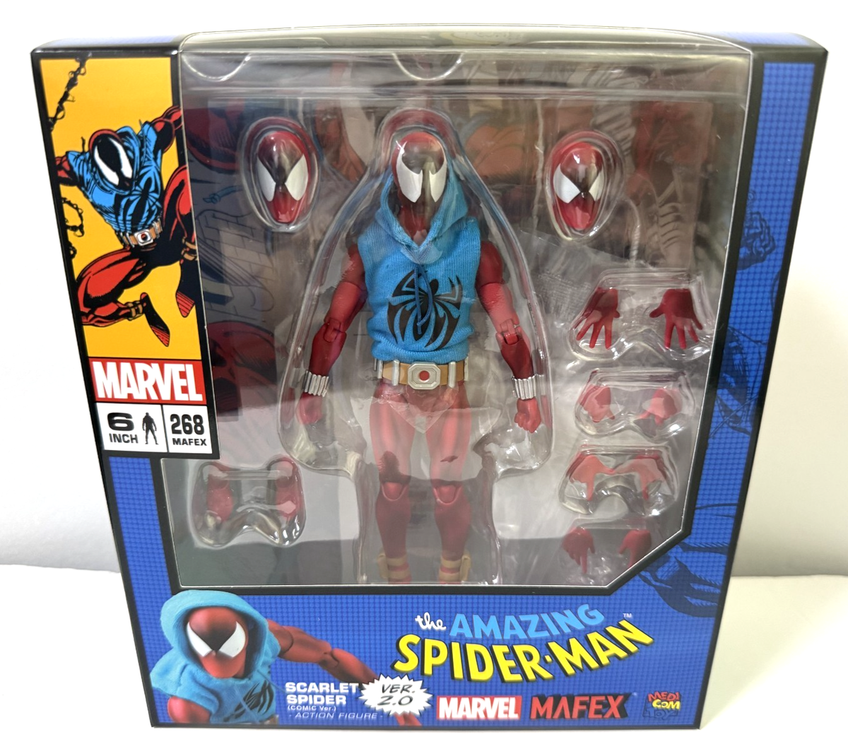 MAFEX No.268 MAFEX SCARLET SPIDER Ver.2.0 MEDICOM TOY EXHIBITION