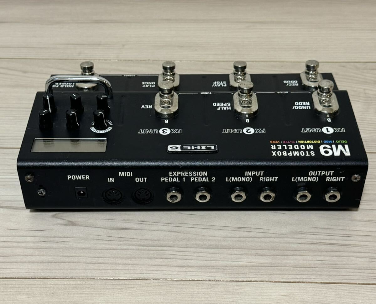 ジャンク】LINE 6 M9 Stompbox Modeler Line 6 M9 Stompbox Modeler