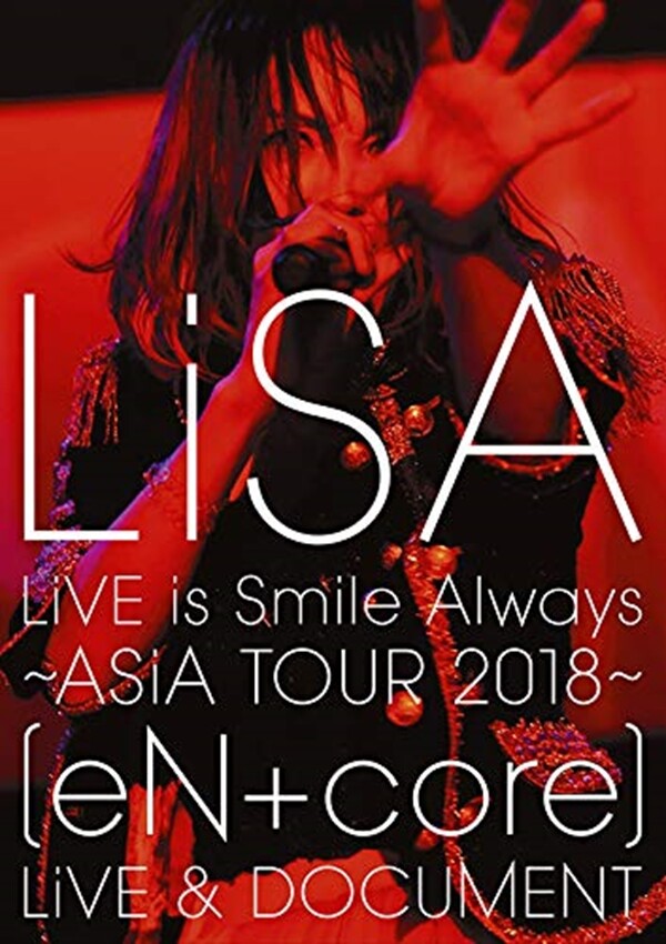 LiSA LiVE is Smile Always ASiA TOUR 2018 eN + core 2019 DVD New w