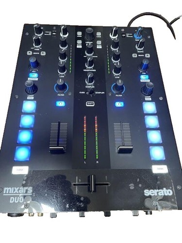 Mixars Duo Mk2 Mixer Dj Professional To Two Channels With Audio