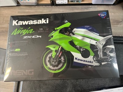 1/9 Meng #MT007S Kawasaki Ninja ZX-10R Motorcycle Pre Colored