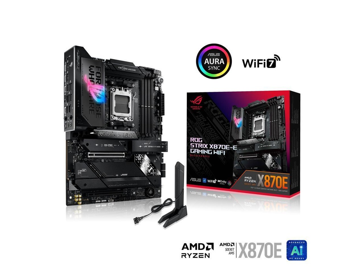 ASUS ROG STRIX X870E-E GAMING WIFI 7 AMD AM5 X870 ATX motherboard