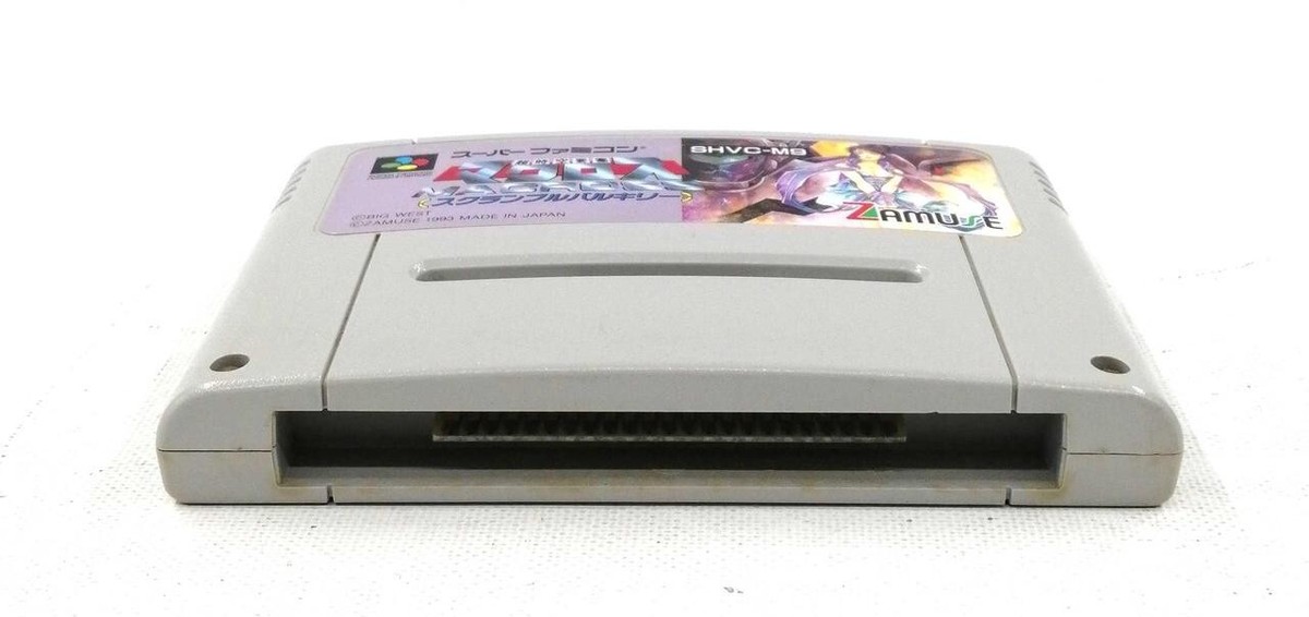Super Famicom Macross Scrambled Valkyrie Complete SNES NTSC-J from