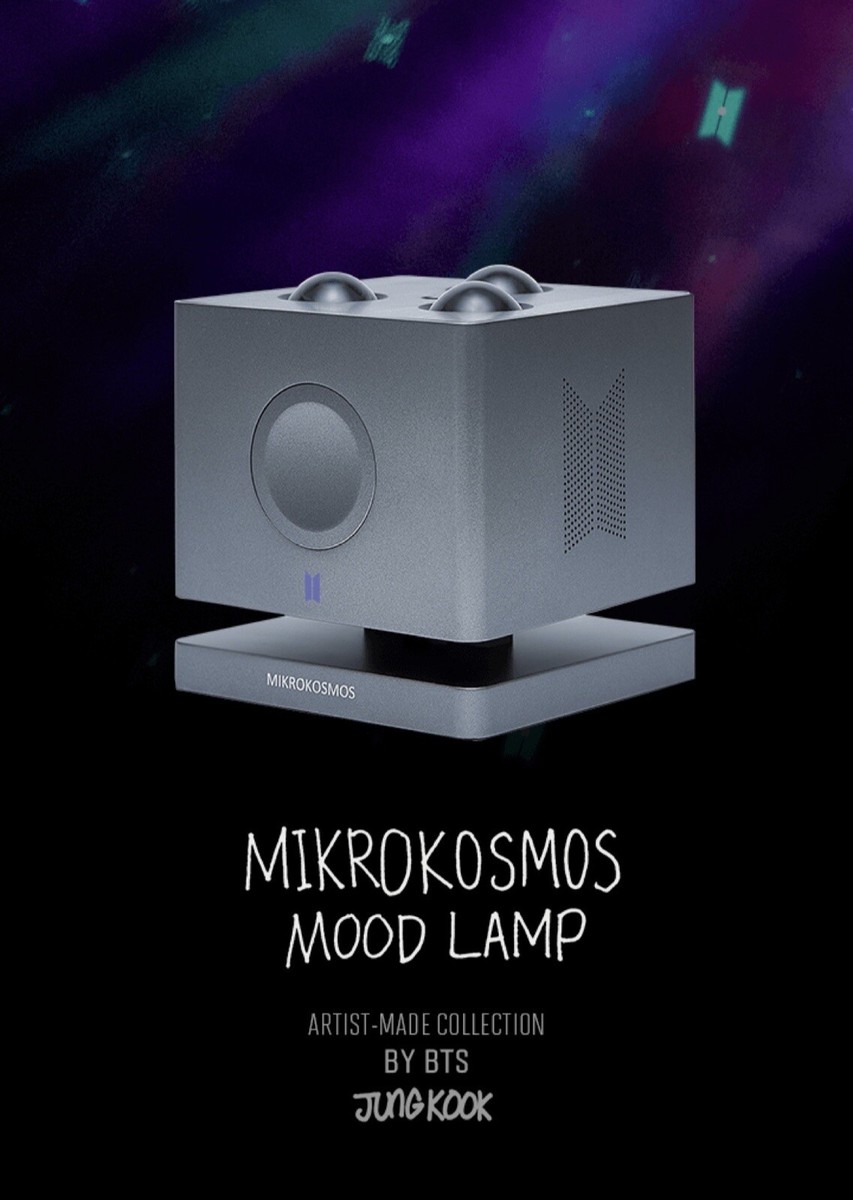 BTS JUNGKOOK Mikrokosmos Mood Lamp ARTIST MADE COLLECTION BY BTS