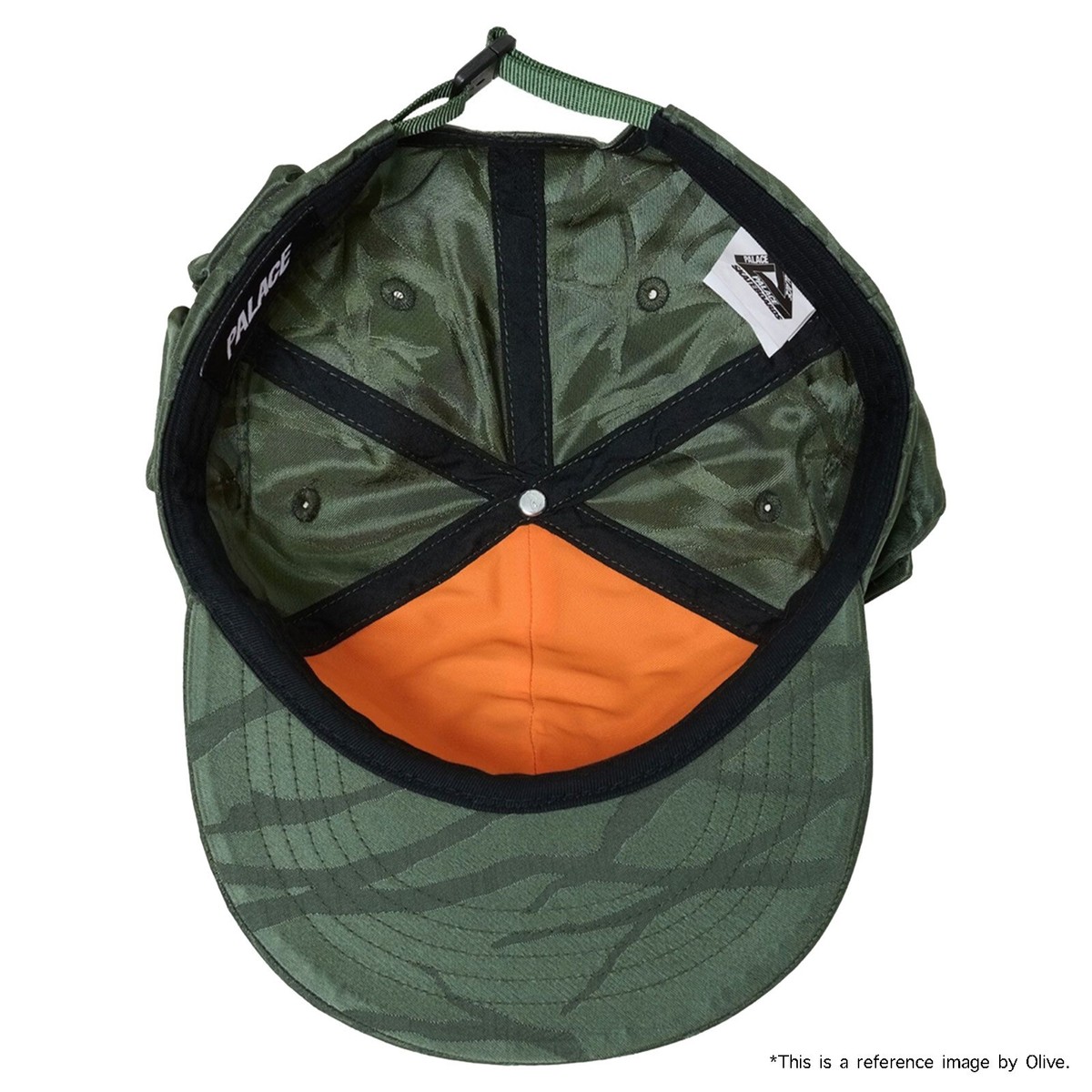 PALACE SKATEBOARDS PORTER POCKET CAP Black Tree Pattern Nylon