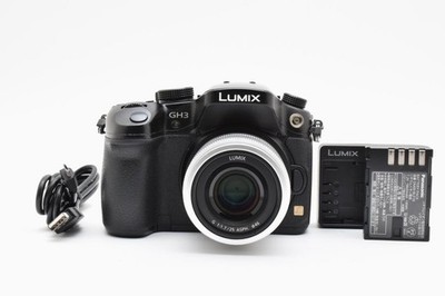 Panasonic Lumix GH3 Mirrorless Camera + G 25mm F1.7 ASPH Lens Used