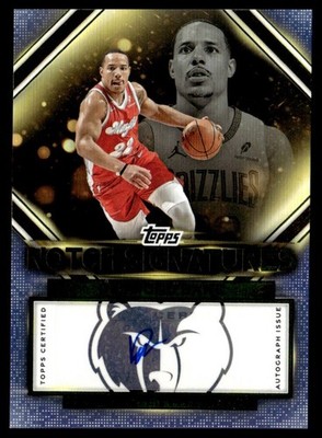 2025-26 Topps Notch Signatures Desmond Bane Auto Memphis Grizzlies