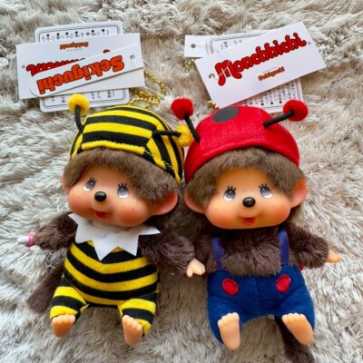 Monchhichi Mascot Bee & Ladybug Sekiguchi | eBay