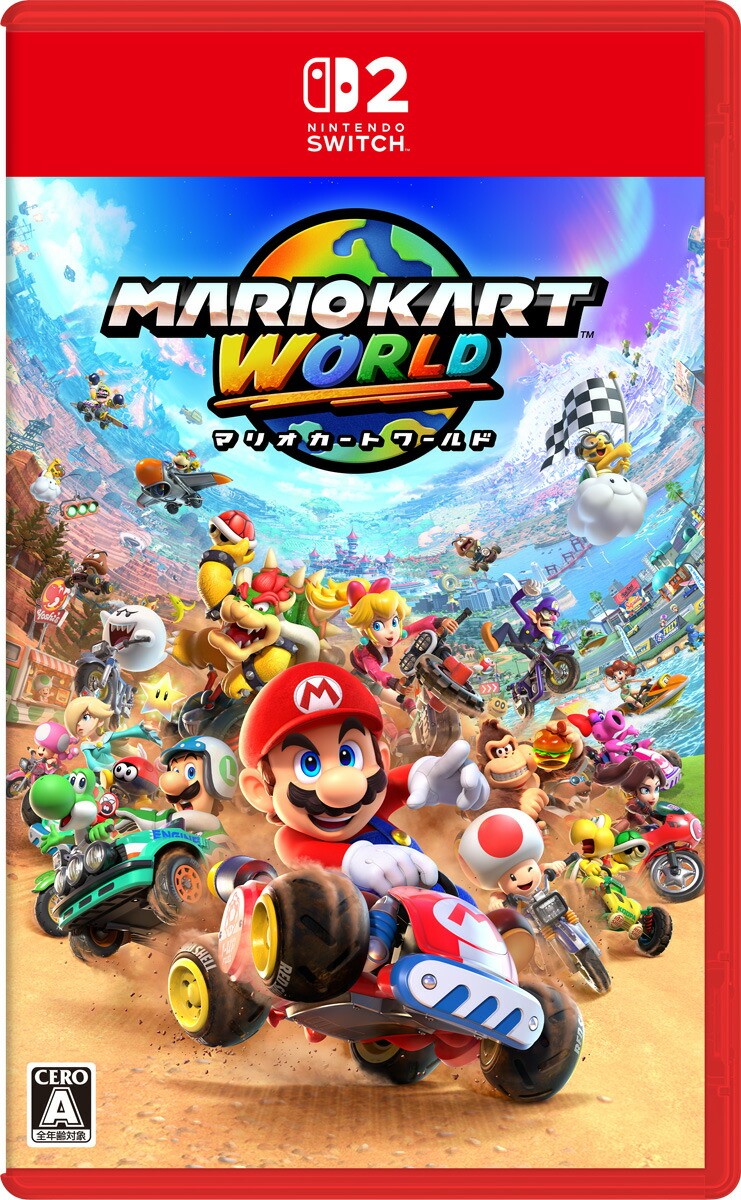 Mario Kart World Nintendo Switch 2 Japanese Edition Factory Sealed