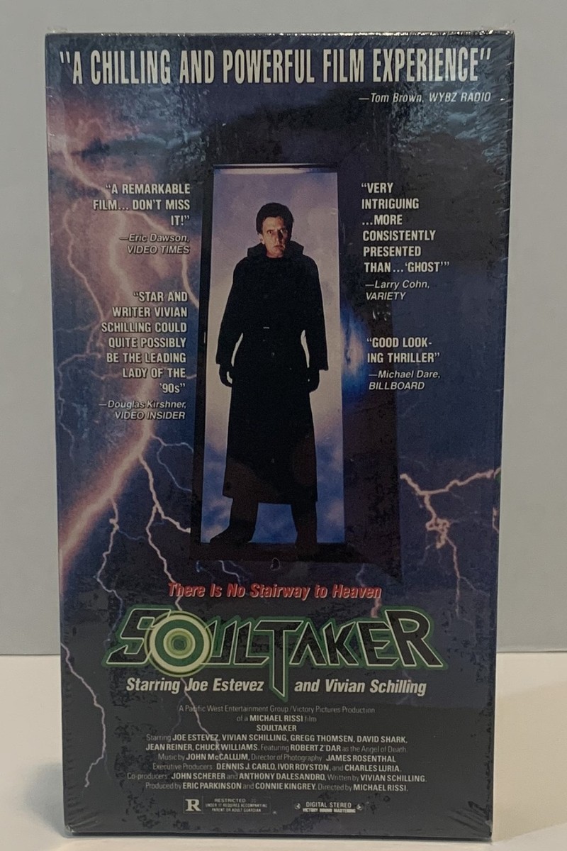 NEW SEALED VHS Soultaker Rare HTF Scifi Horror Thriller Joe