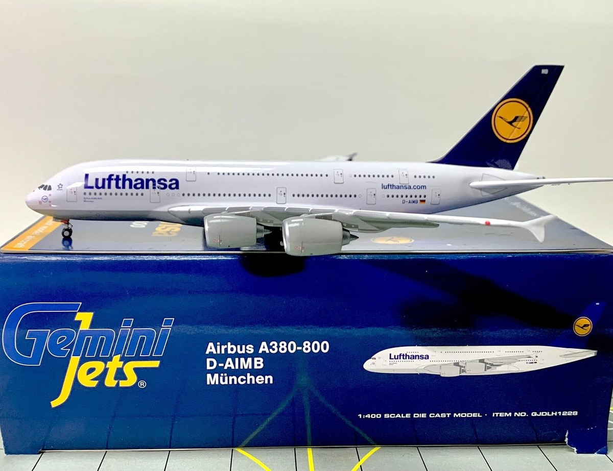 航空機・ヘリコプター Herpa Lufthansa Airbus A380-800 1:500 航空機