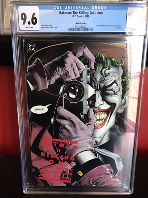 Batman The Killing Joke 9th Print, DC 1988, CGC 9.6 Rare Crimson