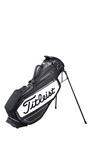 TITLEIST Premium Stand Bag TB20SXSF Black x White Men's | eBay