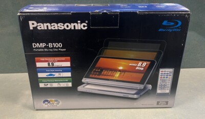 Panasonic Portable Blu Ray Player DMP-B100 With Remote/ Car