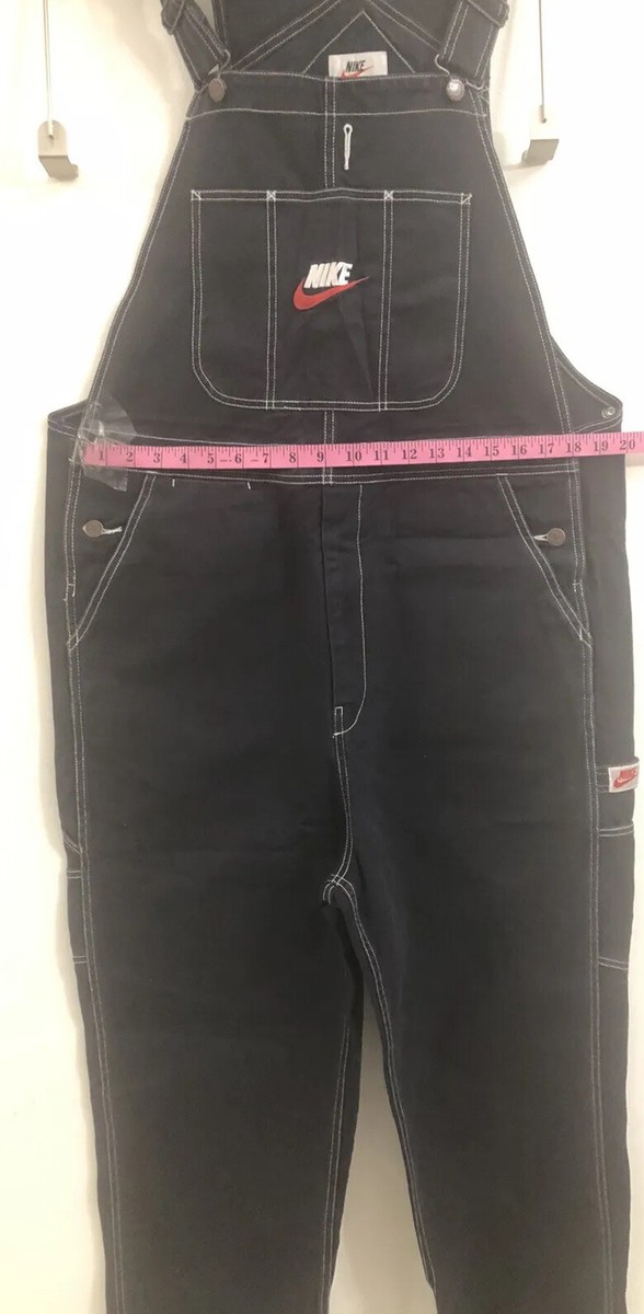 Men's supreme nike cotton twill overalls Size XL Color Black | eBay