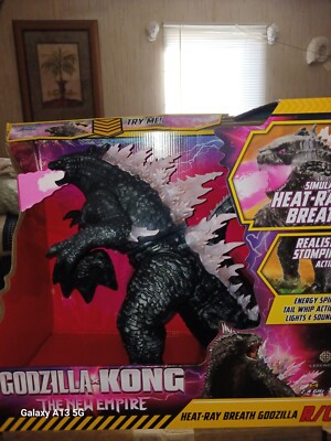 New 2024 Jada Godzilla x Kong: The New Empire Heat-Ray Breath