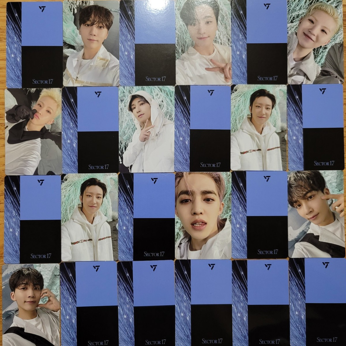 SEVENTEEN photocard 4th Repackage SECTOR 17 Album New beginning