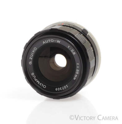 Olympus v. Rare 35mm f2.8 G. Zuiko Wide Lens for FTL M42 Screw