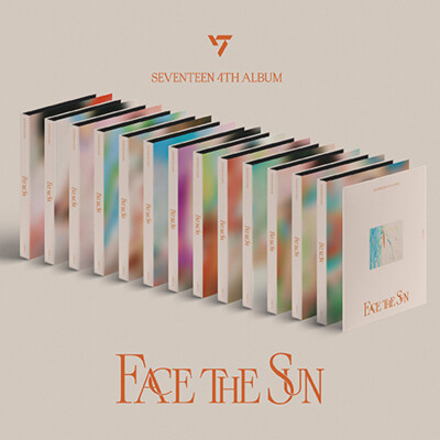 SEVENTEEN FACE THE SUN 4th Album CARAT CD+Binder+Booklet+Lyric+4