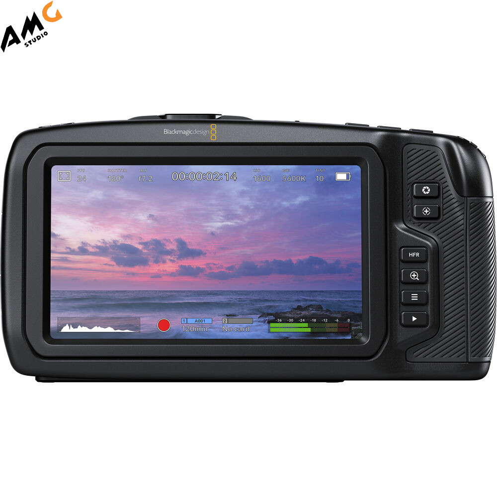 Blackmagic Design Pocket Cinema Camera 4K Camcorder - Black for