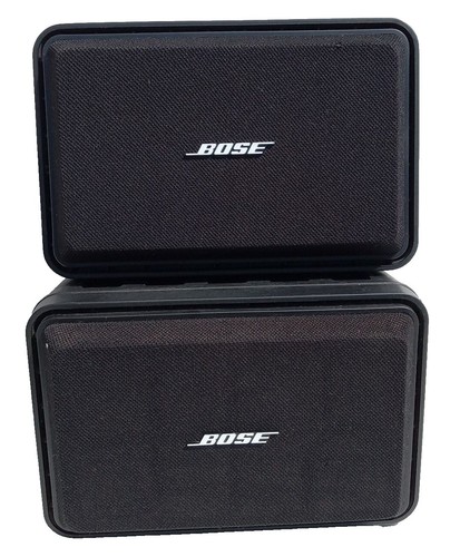 TWO Bose Model 101 Music Monitor Indoor/Outdoor Speakers +