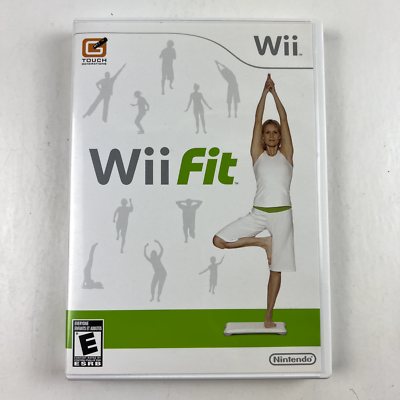 Nintendo Wii Fit Game, Case, Box Art and Instruction Booklet Great