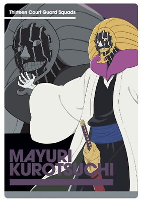 BLEACH Trading Card W#1 No.21 Mayuri Kurotsuchi BANDAI Japan | eBay