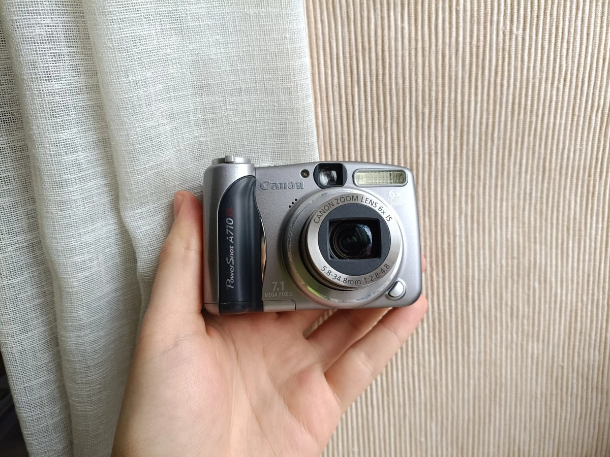 Canon PowerShot A710 IS Digital Cameras with DPOF Support for Sale