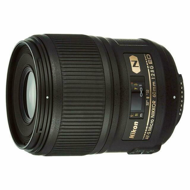 NIKON AF-S Micro NIKKOR 60 mm f/2.8G ED Lens - Black for sale