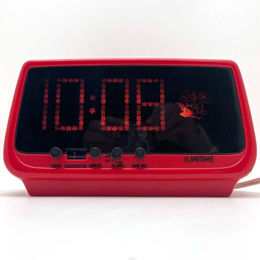 Tamura Electric LUMITIME Digital Clock Vintage Space Age Japan