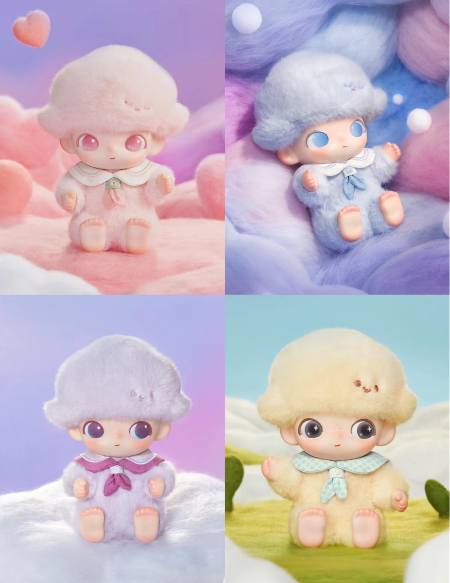 Authentic Dimoo Journal of New Life Vinyl Plush Pendant Blind Box