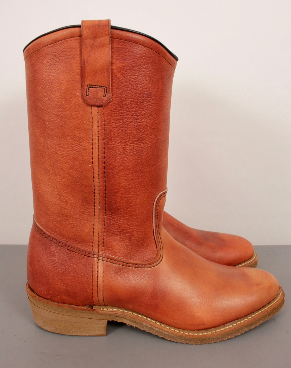 Men's VTG 80s 90s NOS Redwing Pecos Lined Boots Sz 10.5 B 1980s