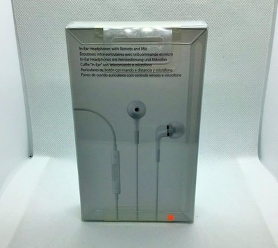 Original Genuine Apple In-Ear Headphones with Remote and Mic
