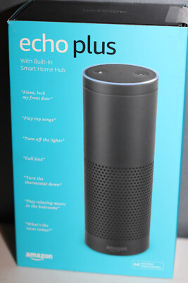 Amazon Echo Plus (1st Generation) Smart Speaker - Black | eBay